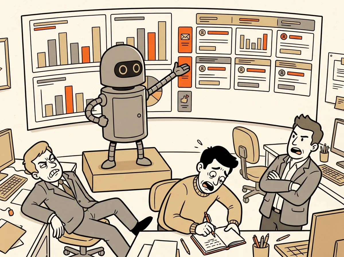 AI agent processes applications, closes deals, and analyzes sales