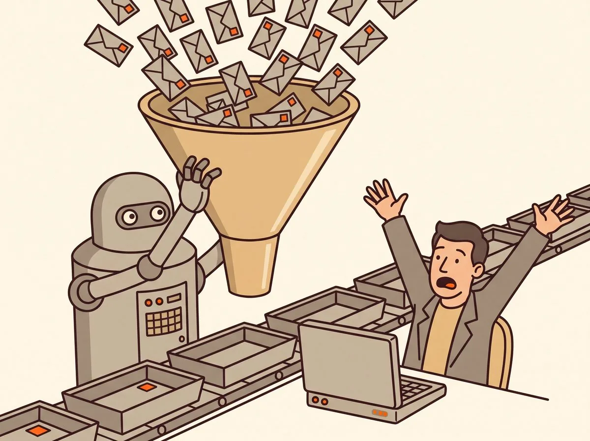AI agent creates auto-funnels and sales funnels: nurturing, segments, and automated follow-ups